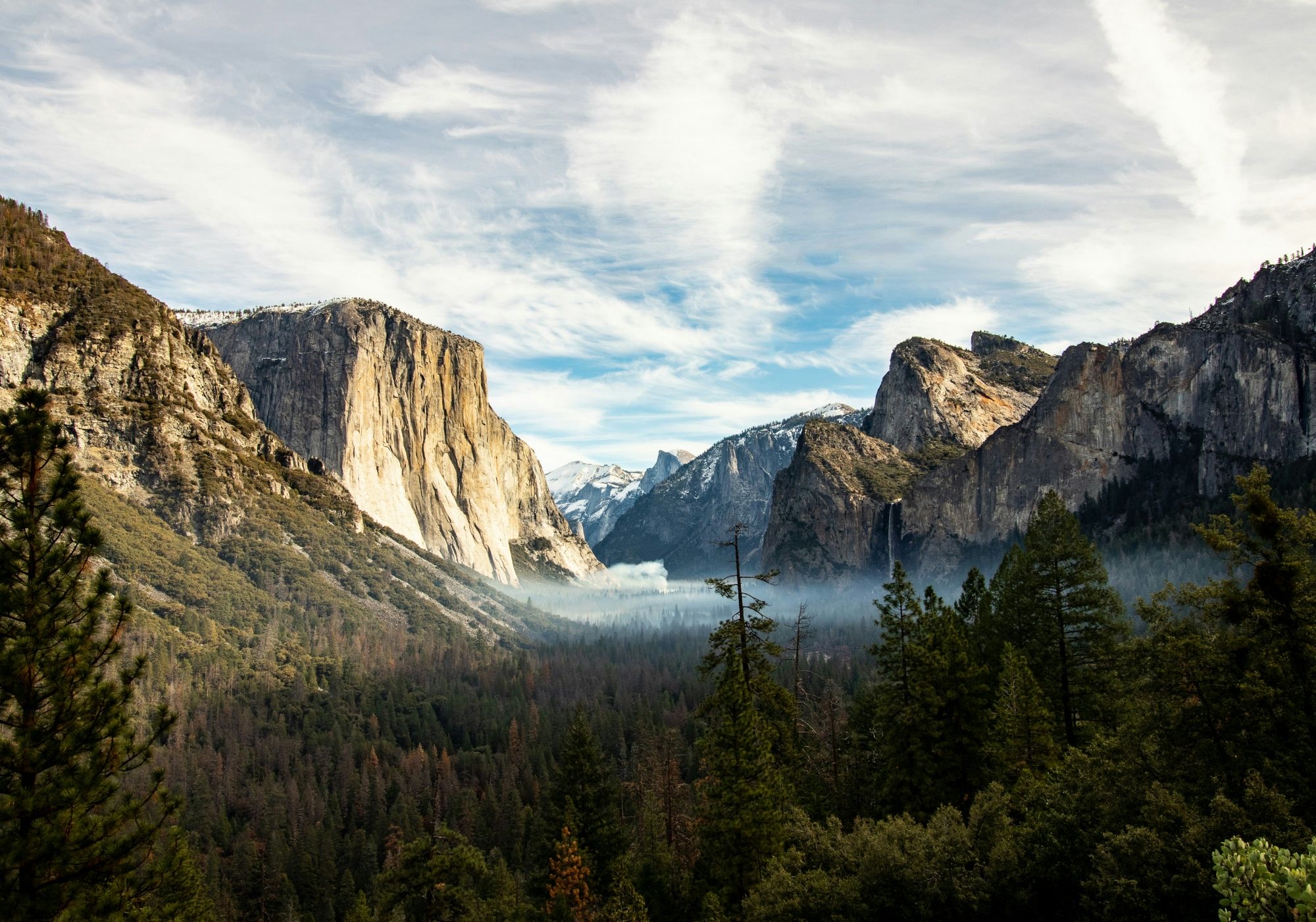 Yosemite Valley from Tunnel View